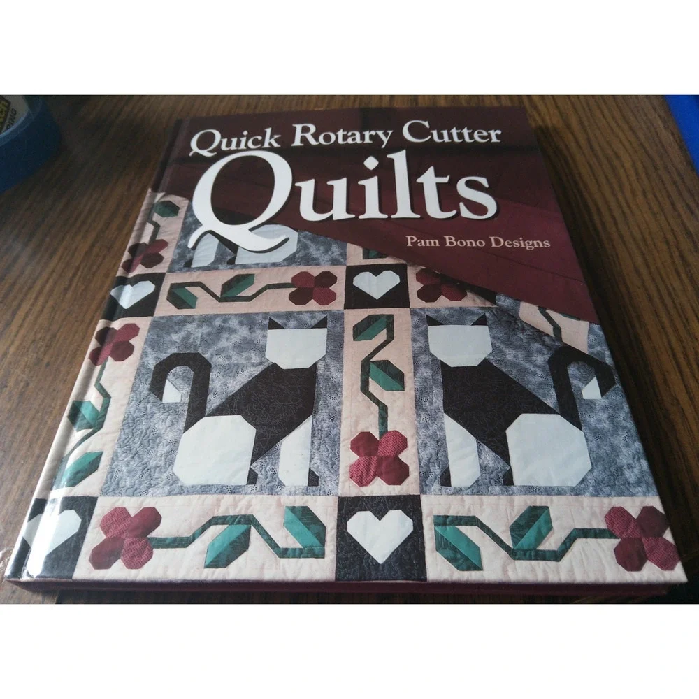 Quick Rotary Cutter Quilts by Pam Bono Designs (1994 Oxmoor House)